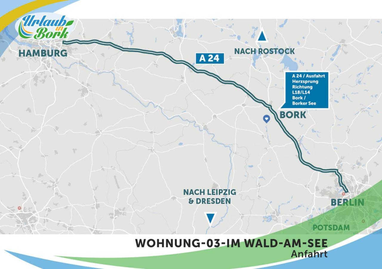 Jagd-Angler-Suite-03-Im-Wald-Am-See 屈里茨 外观 照片