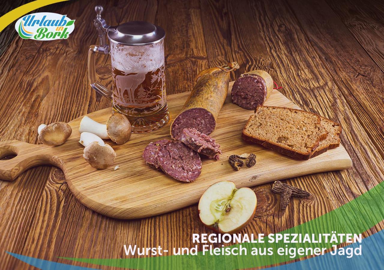Jagd-Angler-Suite-03-Im-Wald-Am-See 屈里茨 外观 照片